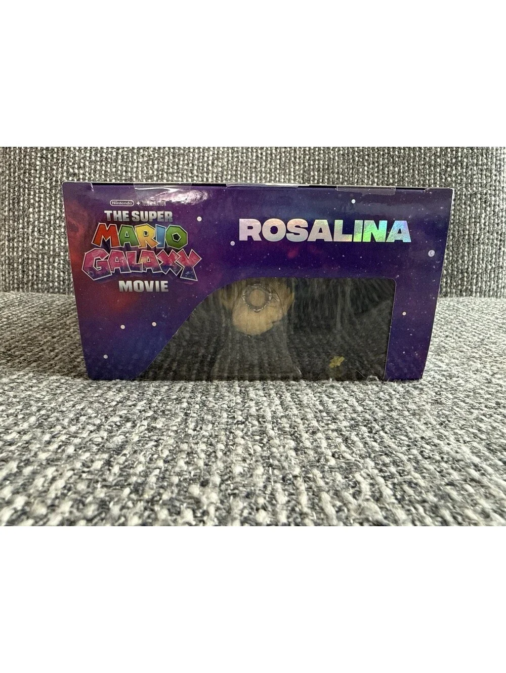 NIB Jakks Pacific Super Mario Galaxy Movie Rosalina 5 Inch Action Figure